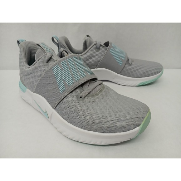 Nike Women's Renew In-Season TR9 Training Shoes DC1869-001 Gray Lt Blue Sz 6